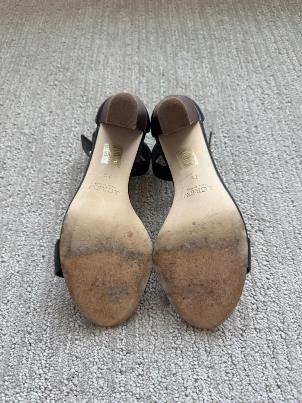 J. Crew black heels